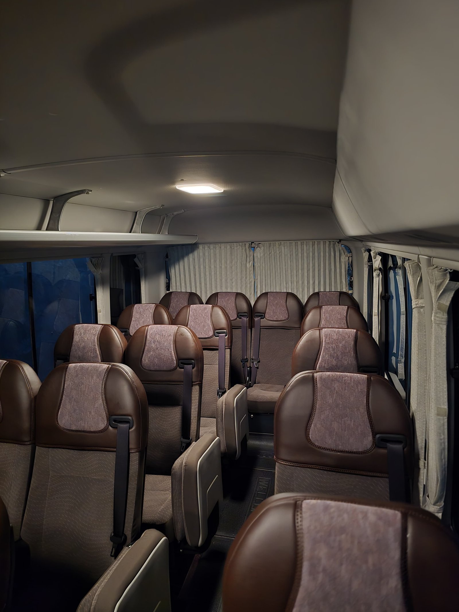 Toyota Coaster Side View